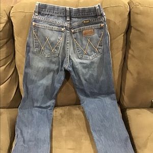 Boys Wrangler Relaxed Bootcut Jeans
